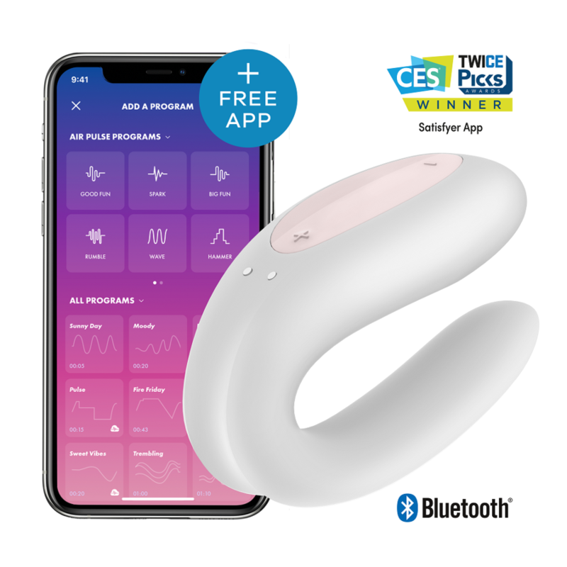 Satisfyer Double Joy Vibrador Con App para Parejas