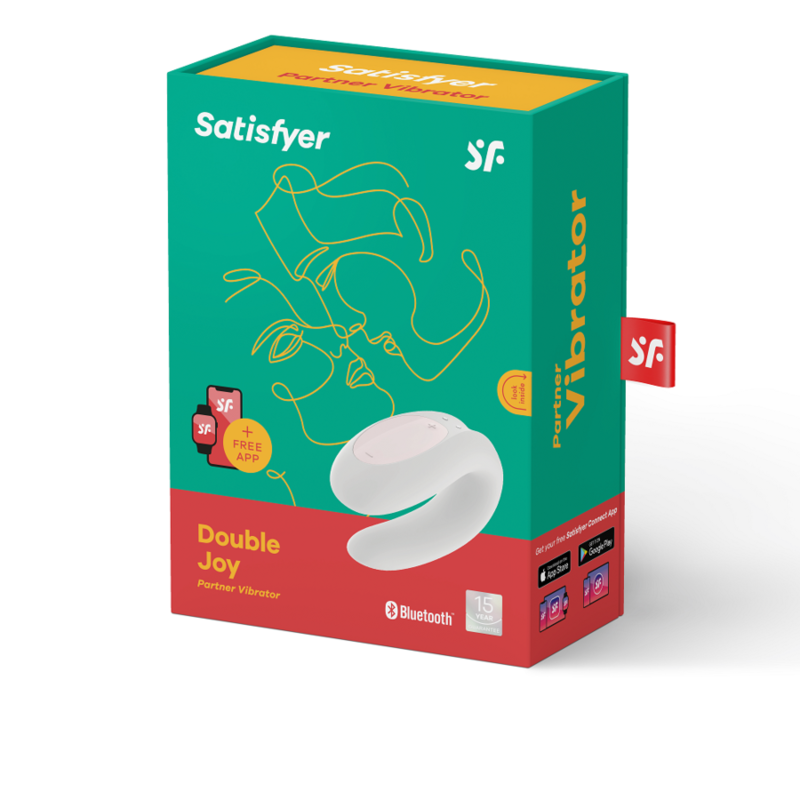 Satisfyer Double Joy Vibrador Con App para Parejas