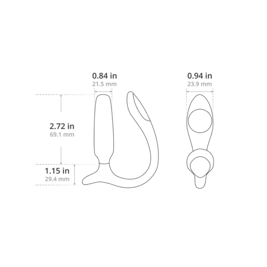 Lush Anal By Lovense Vibrador Controlado por APP