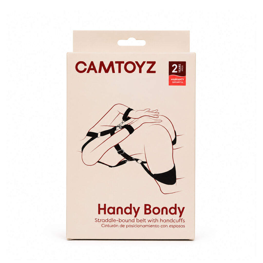 Handy Bondy Cinturón de Posicionamiento con Esposas Camtoyz