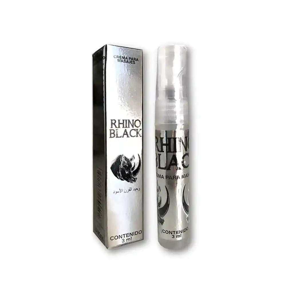 Retardante Rhino Black Plateado Spray 3 ml