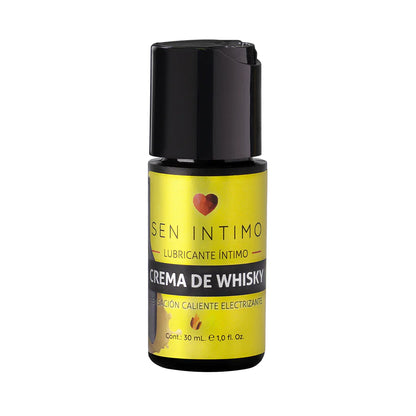 Lubricante Caliente Electrizante Crema de Whisky x 30 ML Sen Intimo