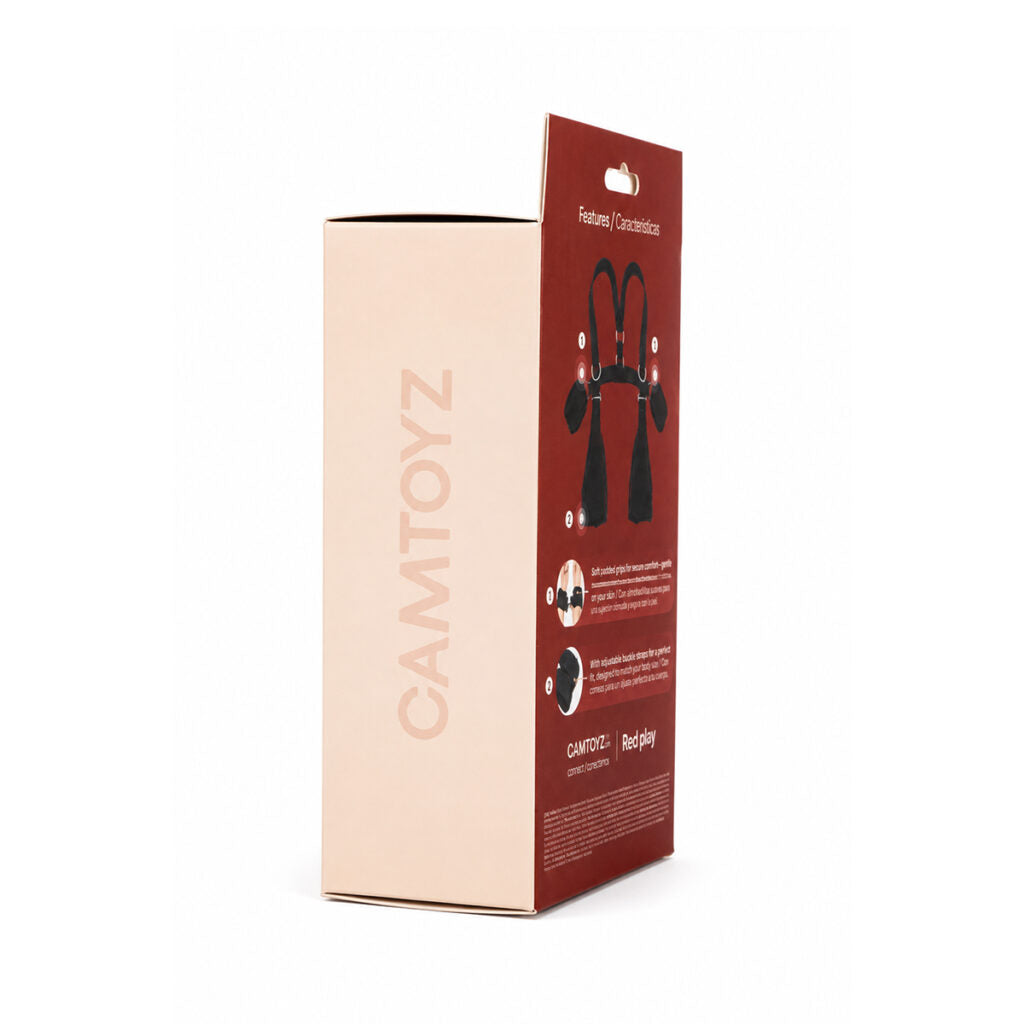 Handy Bondy Cinturón de Posicionamiento con Esposas Camtoyz