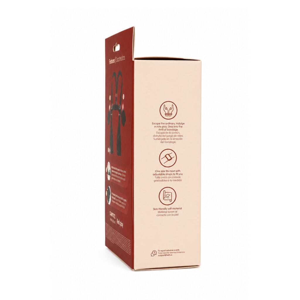 Handy Bondy Cinturón de Posicionamiento con Esposas Camtoyz