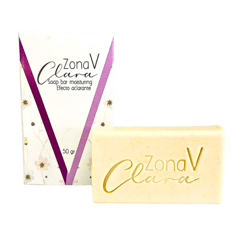Jabón Efecto Aclarante Zona V Clara Placer y Piel