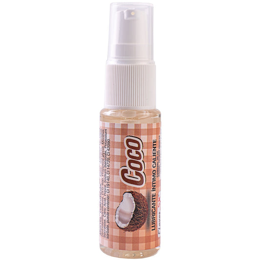 Lubricante Intimo "Caliente" Coco X 20 Ml Flavor Sex