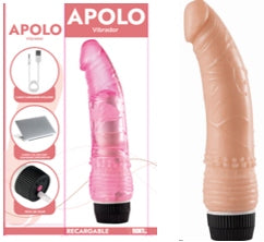 Vibrador Realista Apolo 18cm Recargable