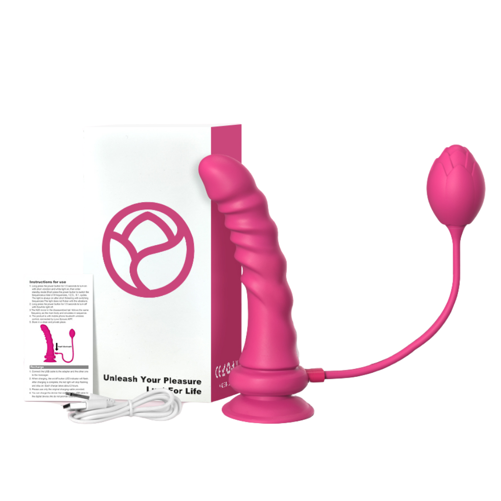 Arnés Vibrador Doble con App Rose