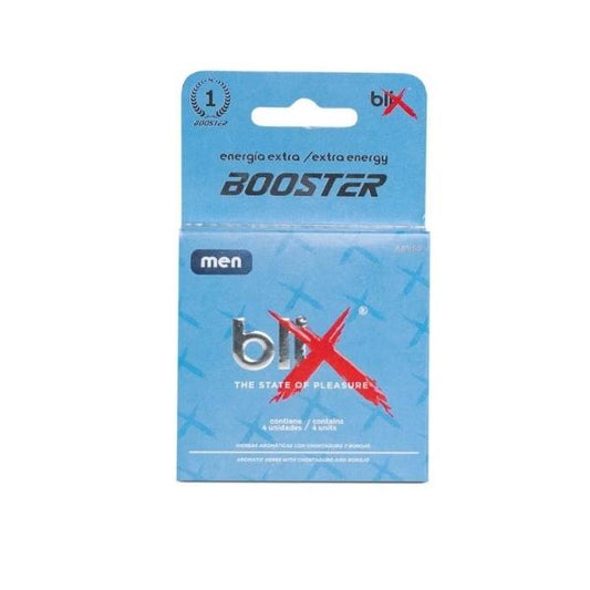 Potenciador Sexual Masculino Blix Booster x 4 comprimidos