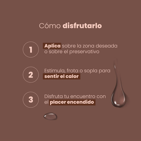 Lubricante Íntimo Caliente Chocolate Sen Íntimo