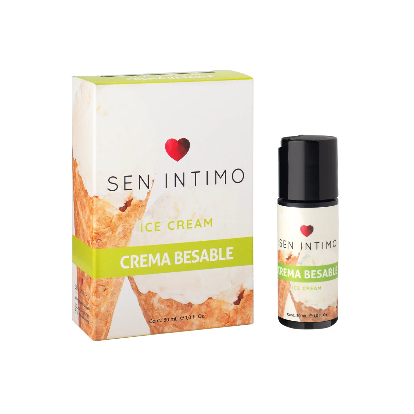 Crema Besable Ice Cream X 30 Ml Sen Intimo