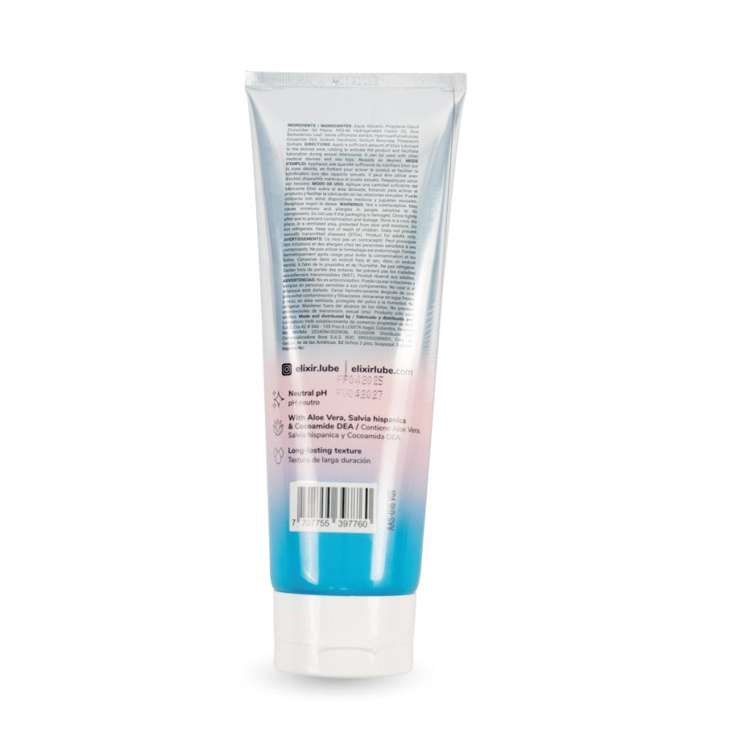 Lubricante íntimo Cum Piel Sensible 250ml Elixir