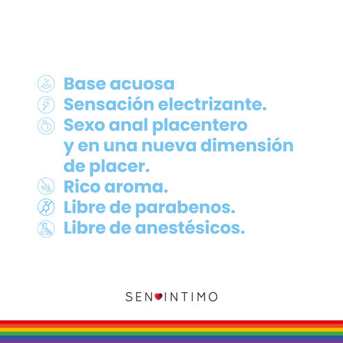 Lubricante Intimo Anal Electrizante Sen Intimo