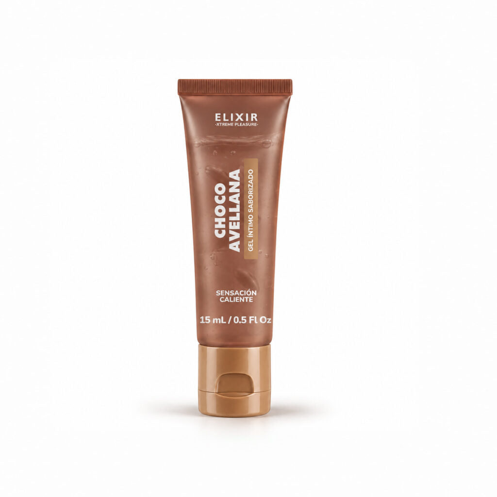 Lubricante Caliente Saborizado Choco Avellana Elixir