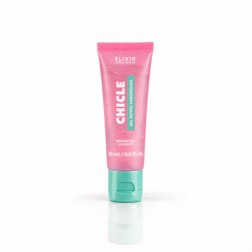 Lubricante Caliente Saborizado Chicle Elixir