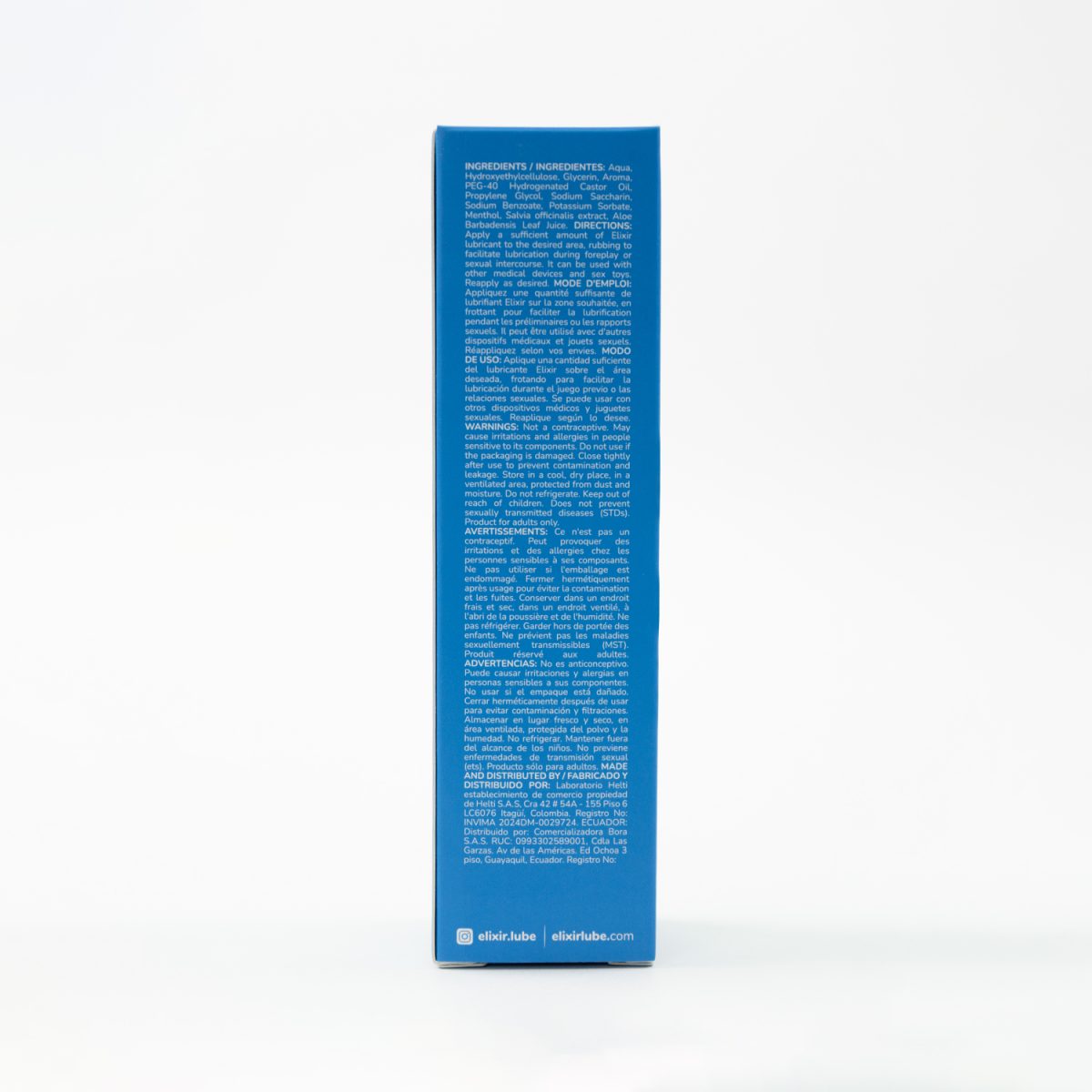 Lubricante íntimo Frío Cool Sensation Elixir