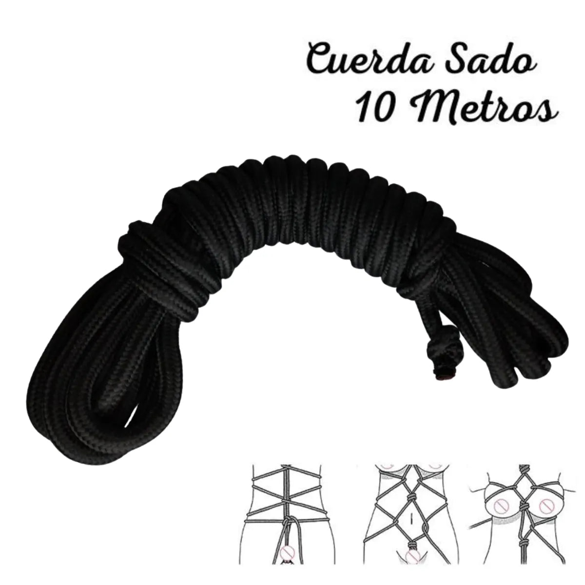 Cuerda Bondage 10 mts