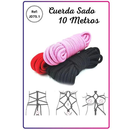 Cuerda Bondage 10 mts