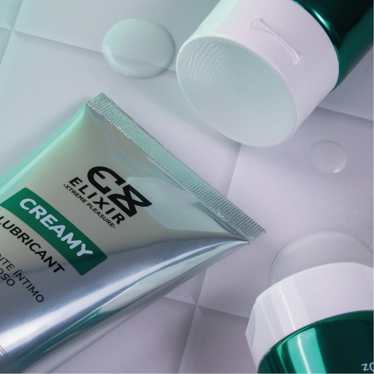 Lubricante Blanco Cremoso Eyaculación Masculina 250 ml Elixir (Creamy)