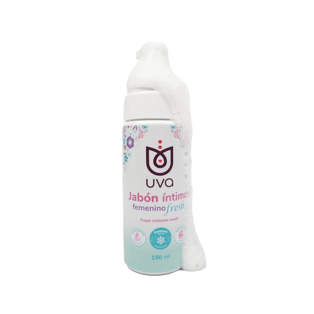 Jabón Íntimo Femenino UVA Espuma Fresh 150ml