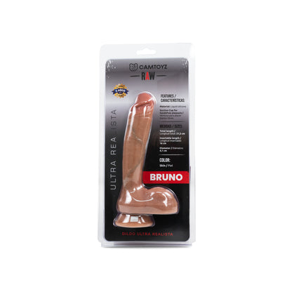 Raw Dildo Ultra Realista Bruno 21,5 cm