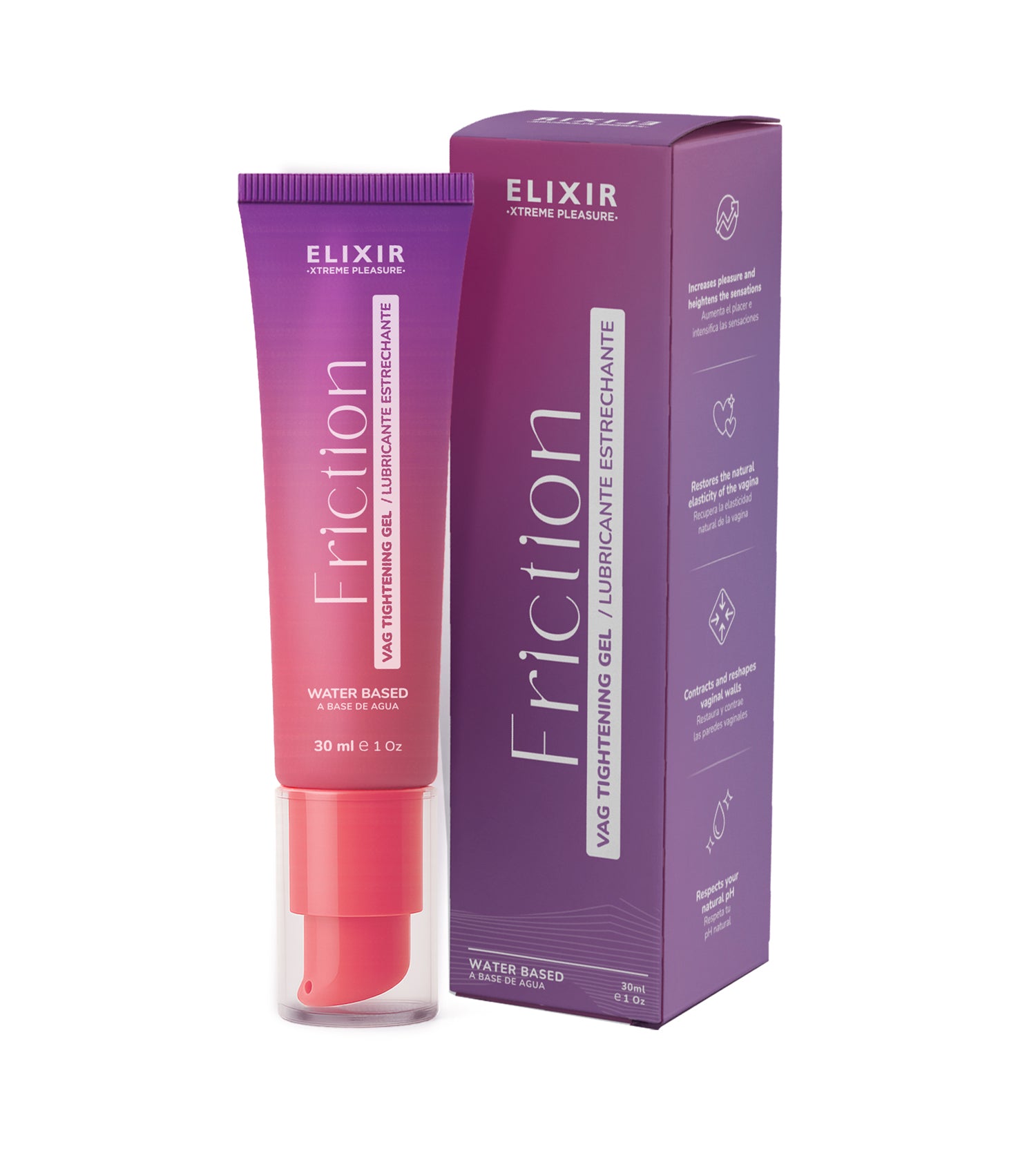 Lubricante íntimo Estrechante Vaginal Friction Elixir 30 ml