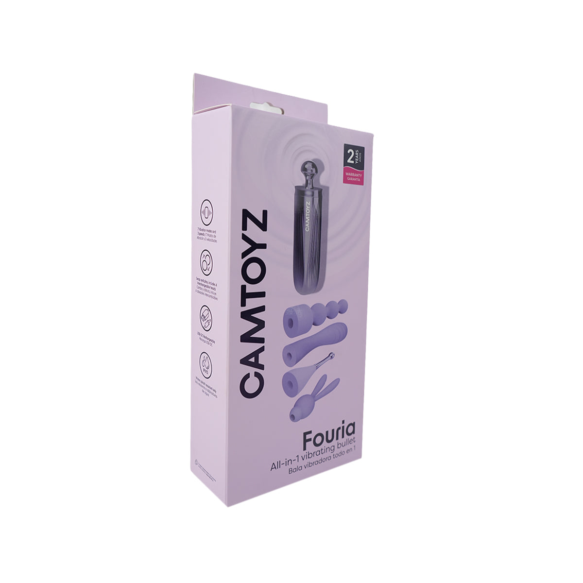 Bala Vibradora Todo en 1 Fouria Camtoyz