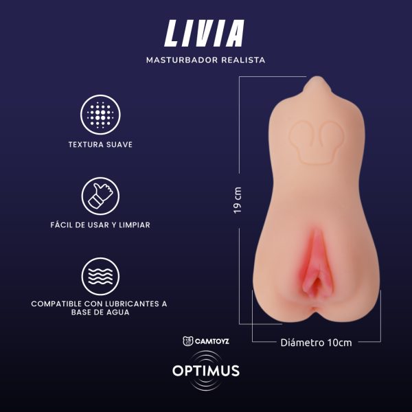 Masturbador Realista Livia Optimus Camtoyz