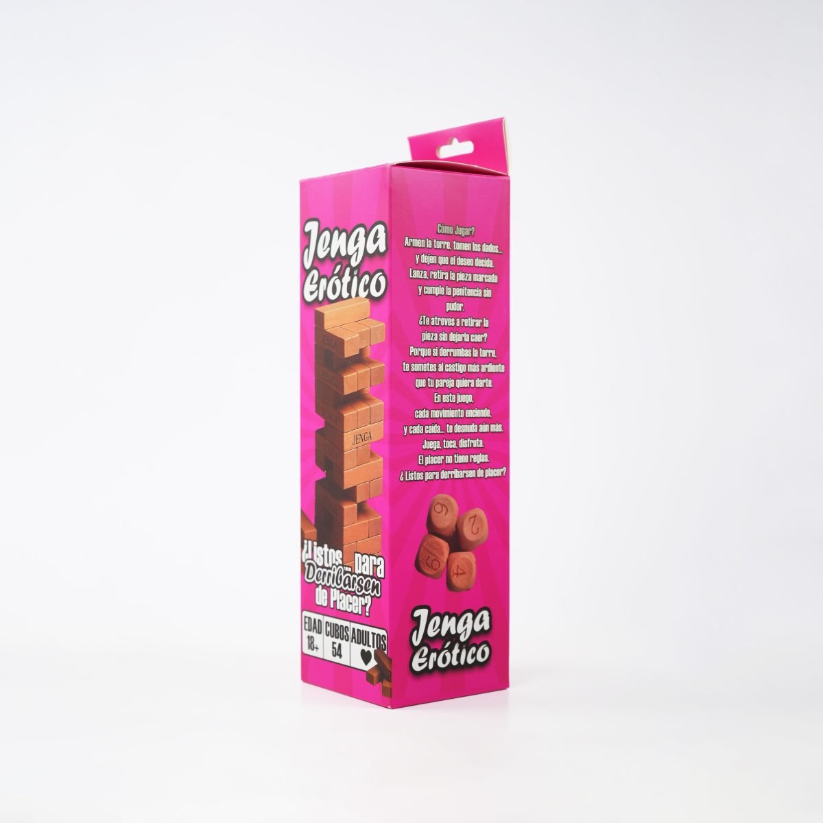 Juego Jenga Erótico