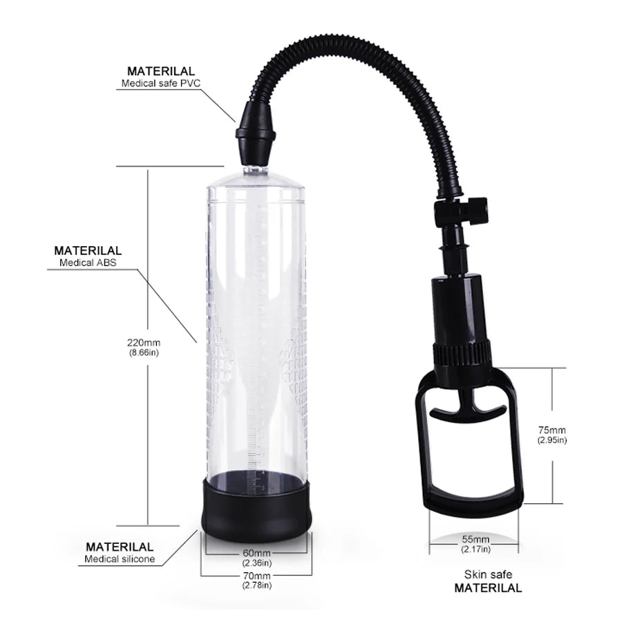 Bomba de vacío para el Pene Penis Pump Pp-10