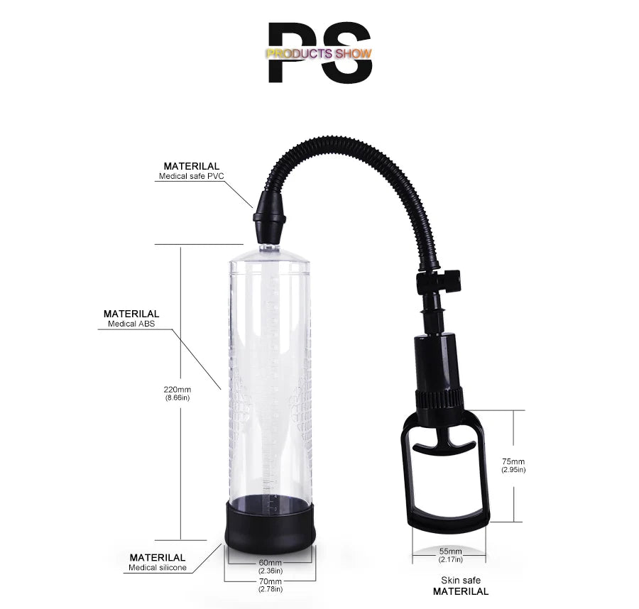 Bomba de vacío para el Pene Penis Pump Pp-10