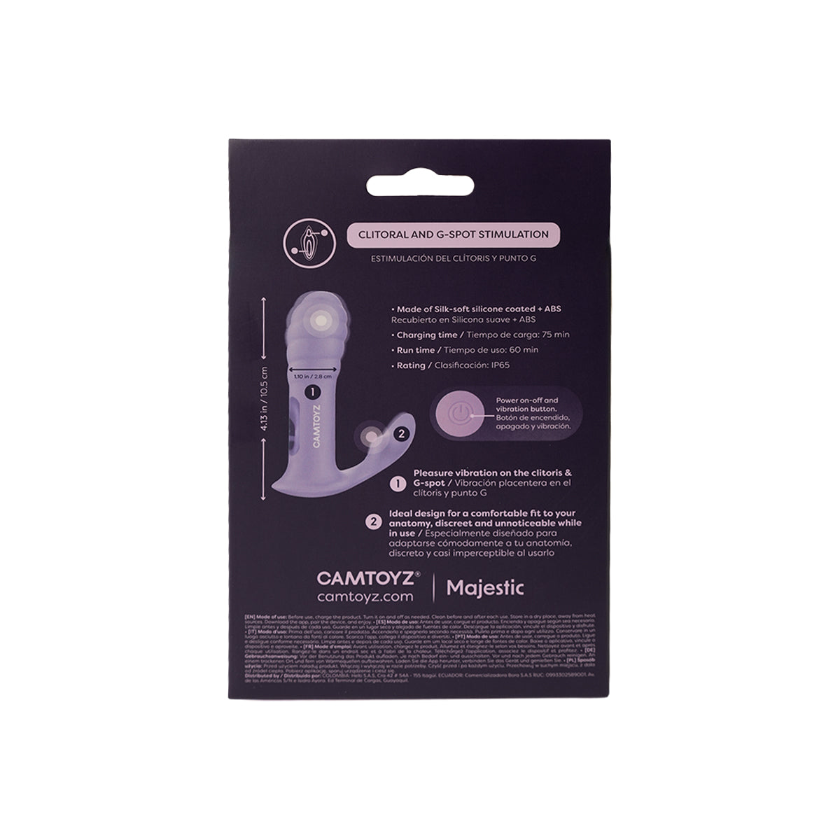 Panty Vibrador Juven con App Camtoyz