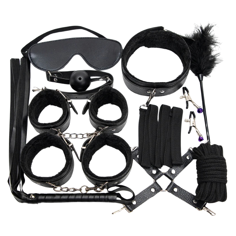 Kit BDSM Bondage Lust 10 piezas
