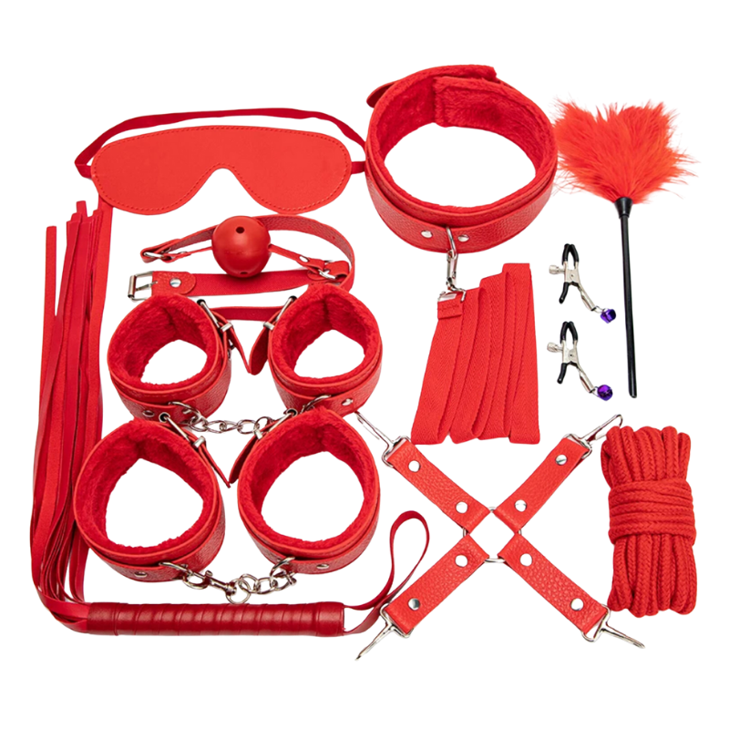 Kit BDSM Bondage Lust 10 piezas