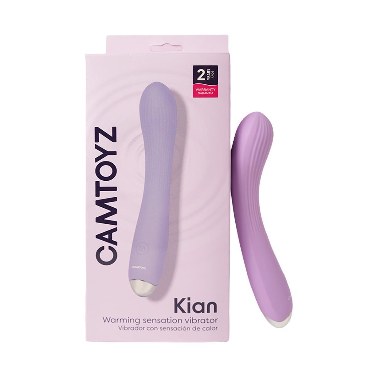 Vibrador Kian con Sensación de Calor Majestic