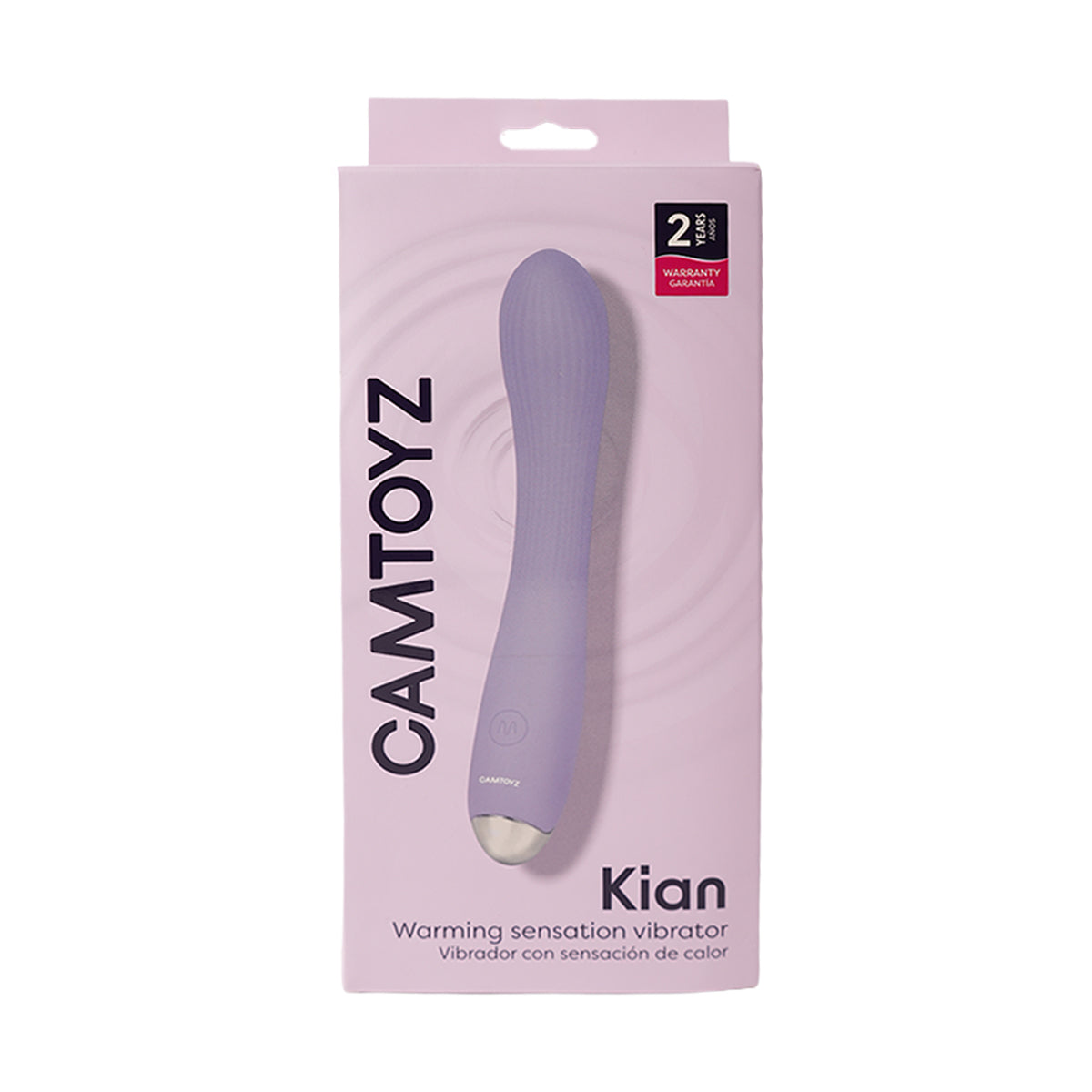 Vibrador Kian con Sensación de Calor Majestic