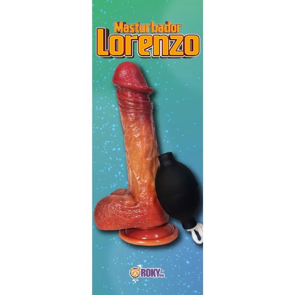 Dildo Eyaculador Realista Lorenzo 22 cm
