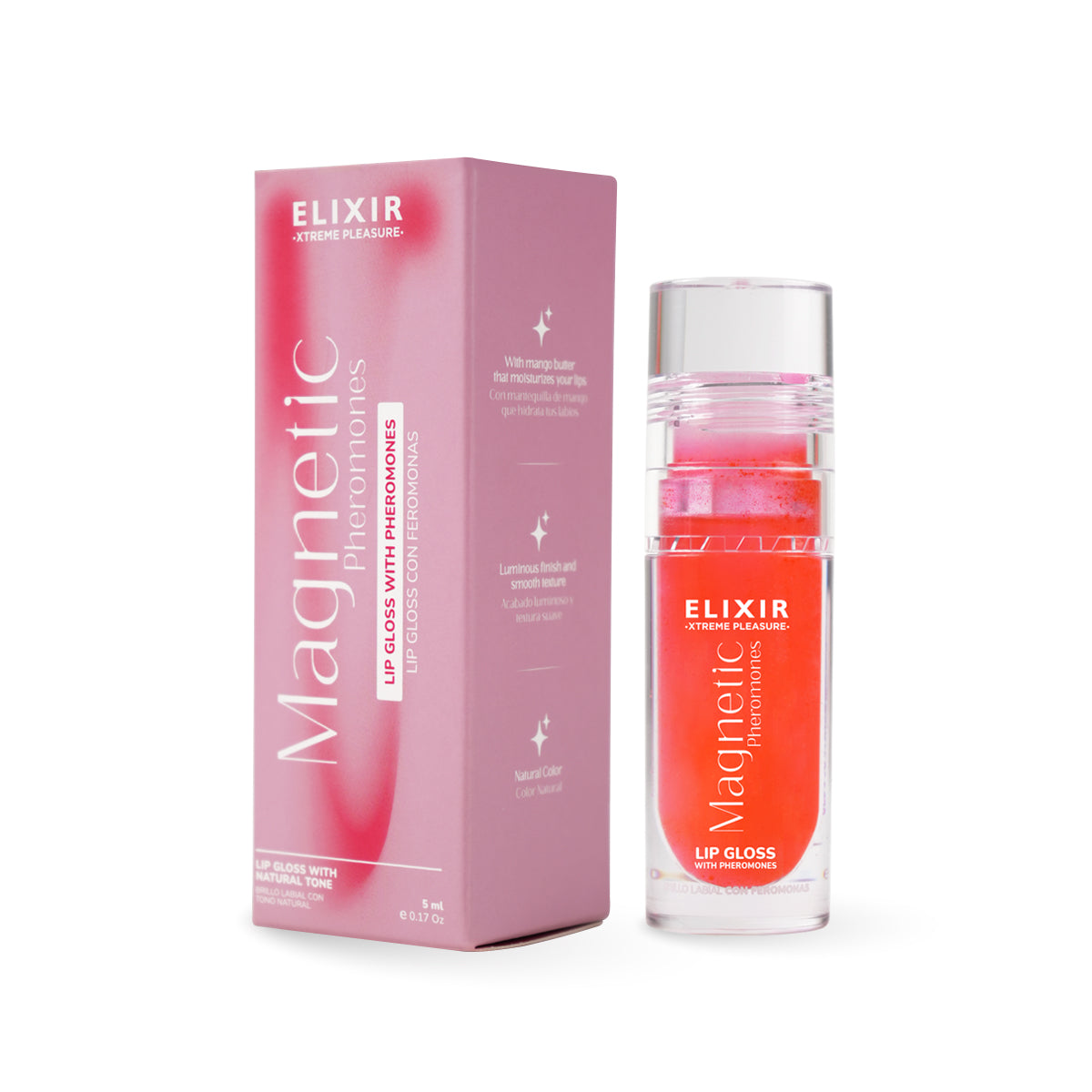 Brillo Labial con Feromonas Elixir Magnetic Lip Gloss