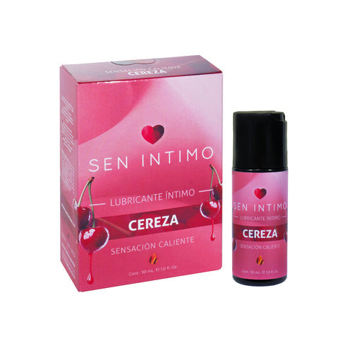 Lubricante Caliente Cereza 30 Ml Sen Intimo