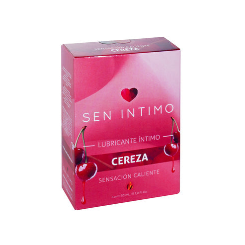 Lubricante Caliente Cereza 30 Ml Sen Intimo