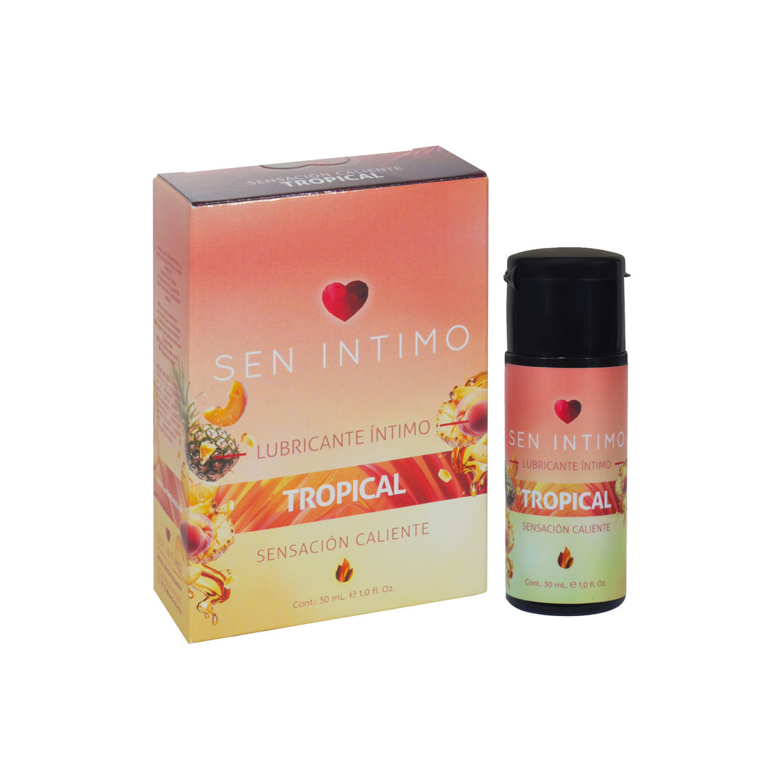 Lubricante Caliente Tropical 30 Ml Sen Intimo