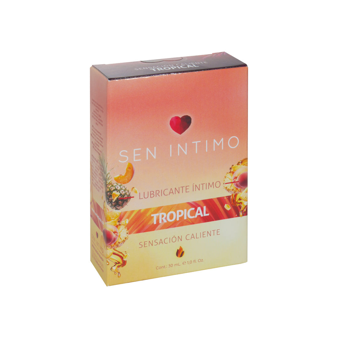 Lubricante Caliente Tropical 30 Ml Sen Intimo