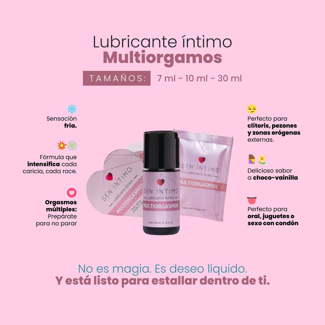 Lubricante íntimo Multiorgasmos Sen Intimo