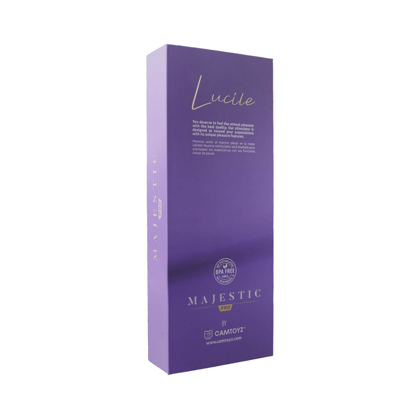 Vibrador Lucile con Perlas Internas para Punto G Carga USB-C Camtoyz