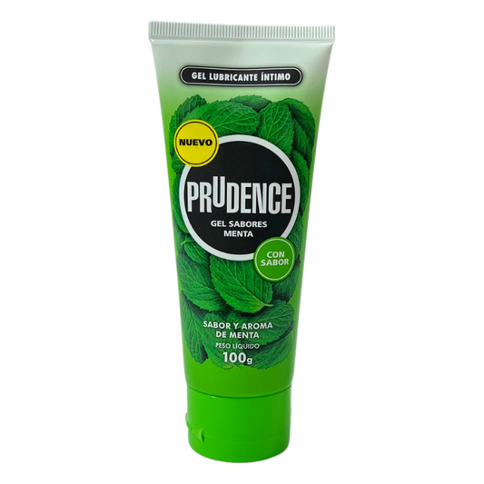 Lubricante Prudence Gel Sabores Menta X 100g