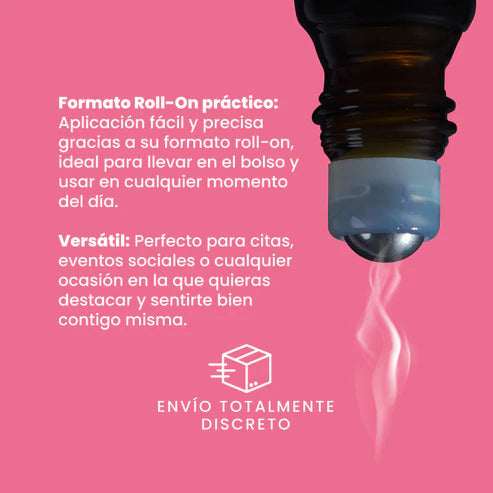 Perfume para mujer con Feromonas esencia Seduction x 10ml