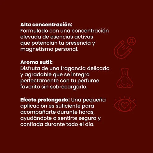 Perfume para mujer con Feromonas esencia Sexy x 10ml