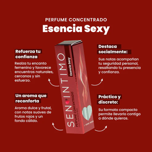 Perfume para mujer con Feromonas esencia Sexy x 10ml