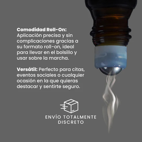 Perfume para hombre con Feromonas esencia Titanium x 10ml