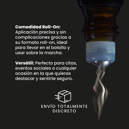 Perfume para hombre con Feromonas esencia Vicious x 10ml